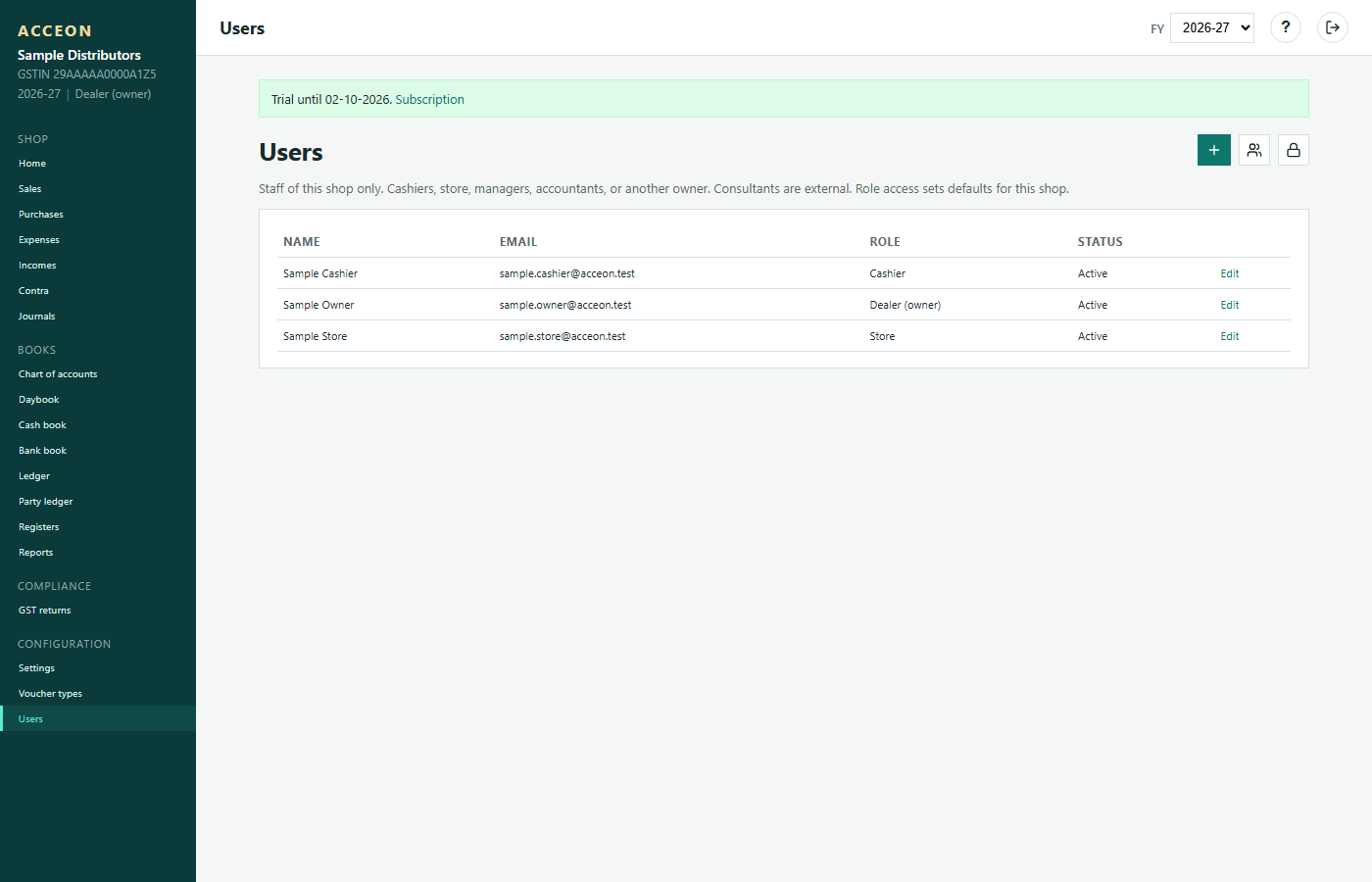 Users